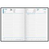 Buchkalender Mod. 798 2026 | A5, Karton, hanf